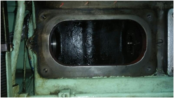 Cam Cover Sitting Area of Engine Block After Repair