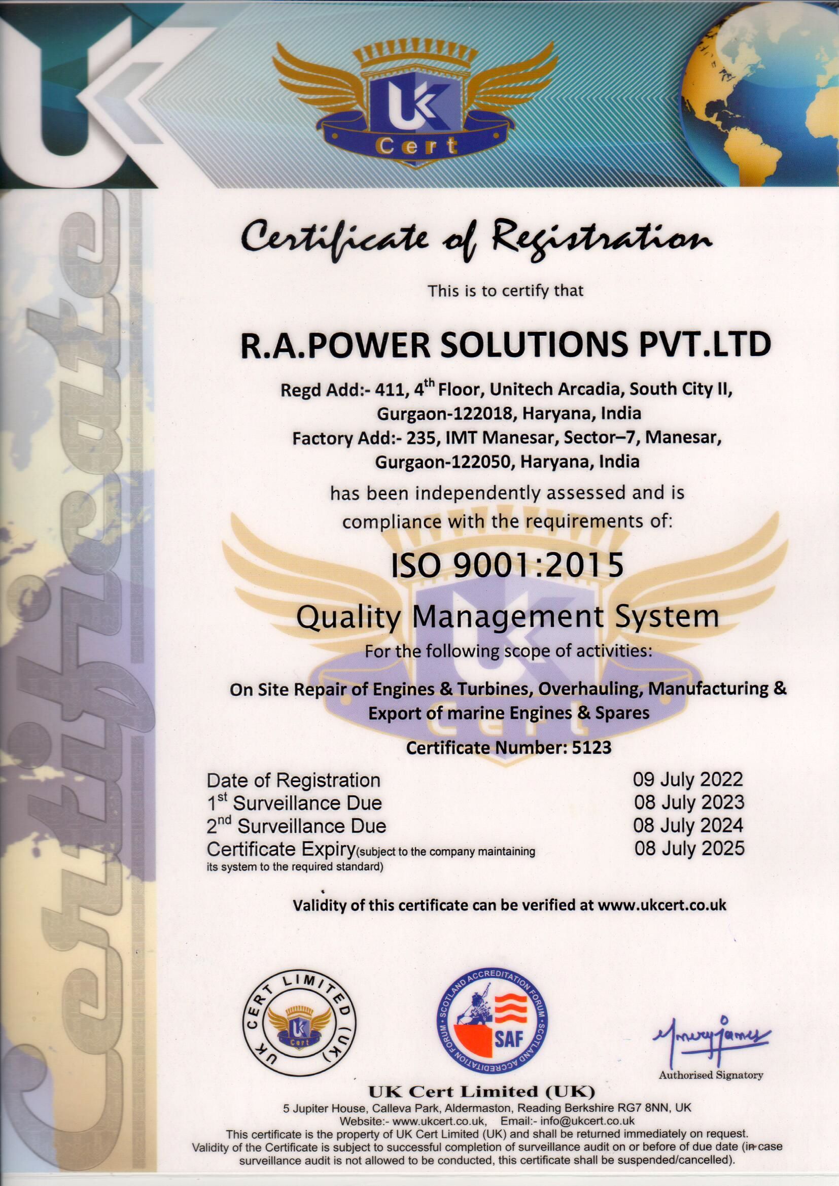 RA Power Solutions